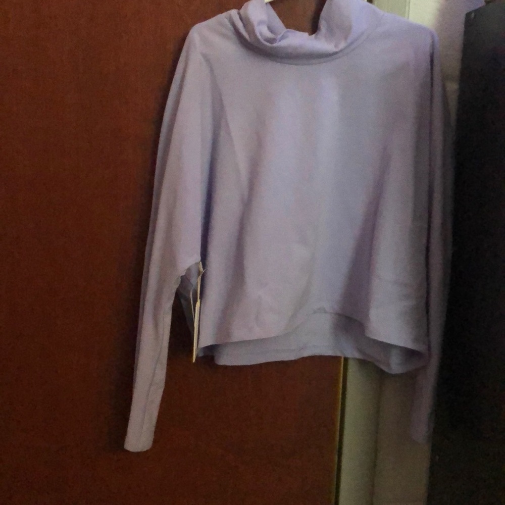 Mock Neck Crop